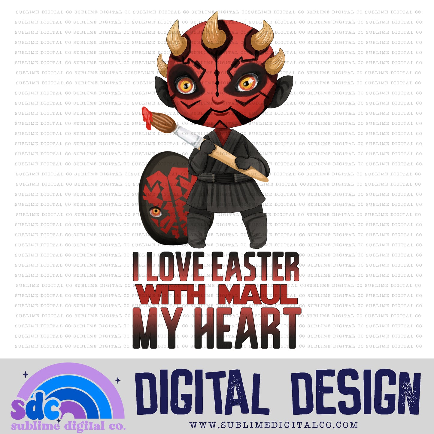 I Love Easter • Easter • Instant Download • Sublimation Design