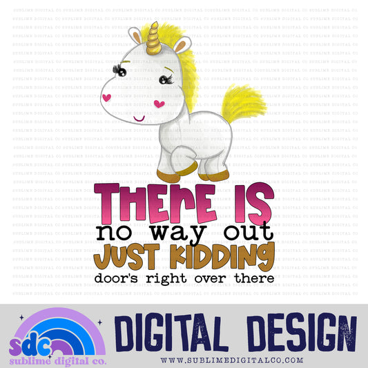 There is No Way Out • Toys • Instant Download • Sublimation Design