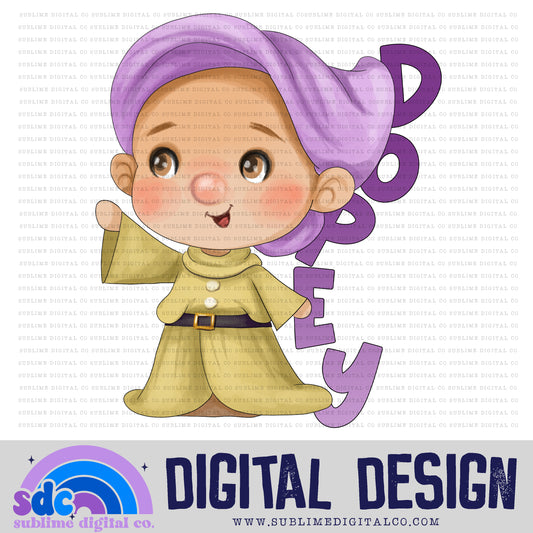 Dopey • Fairest Princess • Instant Download • Sublimation Design