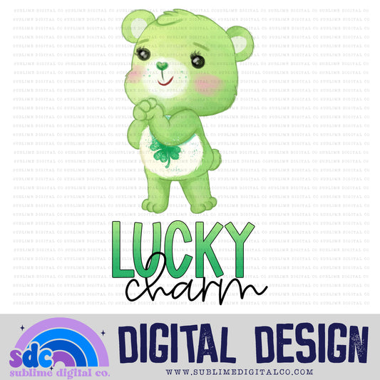 Lucky Charm • Rainbow Bears • Instant Download • Sublimation Design