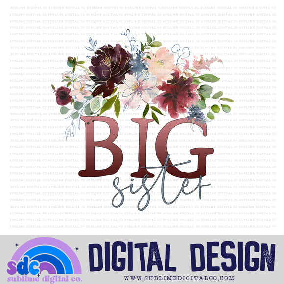 Big Sister • Instant Download • Sublimation Design