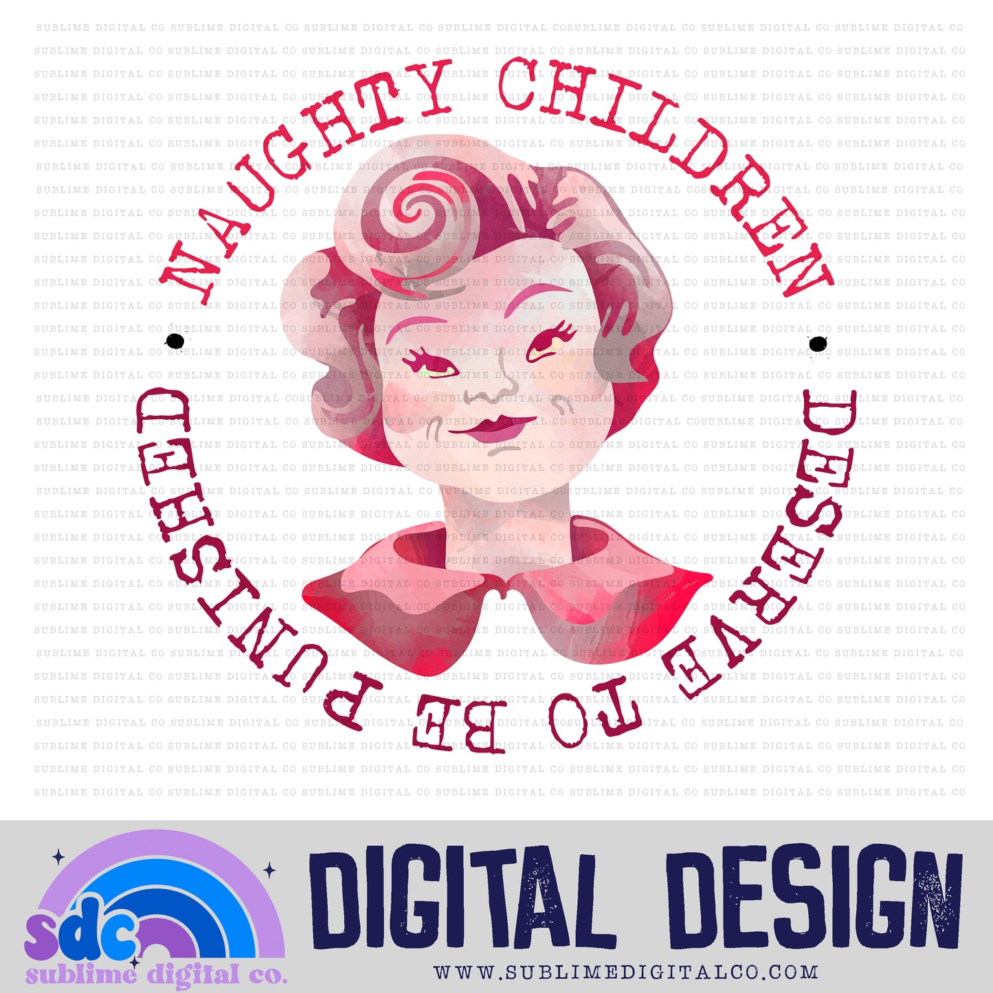 Naughty Children • Wizards • Instant Download • Sublimation Design