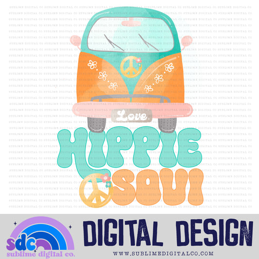 Hippie Soul • Retro • Instant Download • Sublimation Design