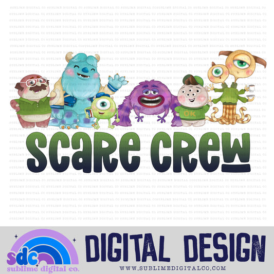 Scare Crew • Monsters • Instant Download • Sublimation Design