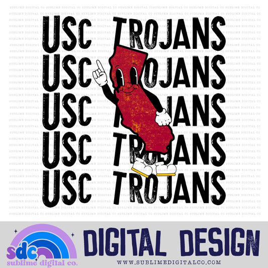 Trojans • Sports • Instant Download • Sublimation Design