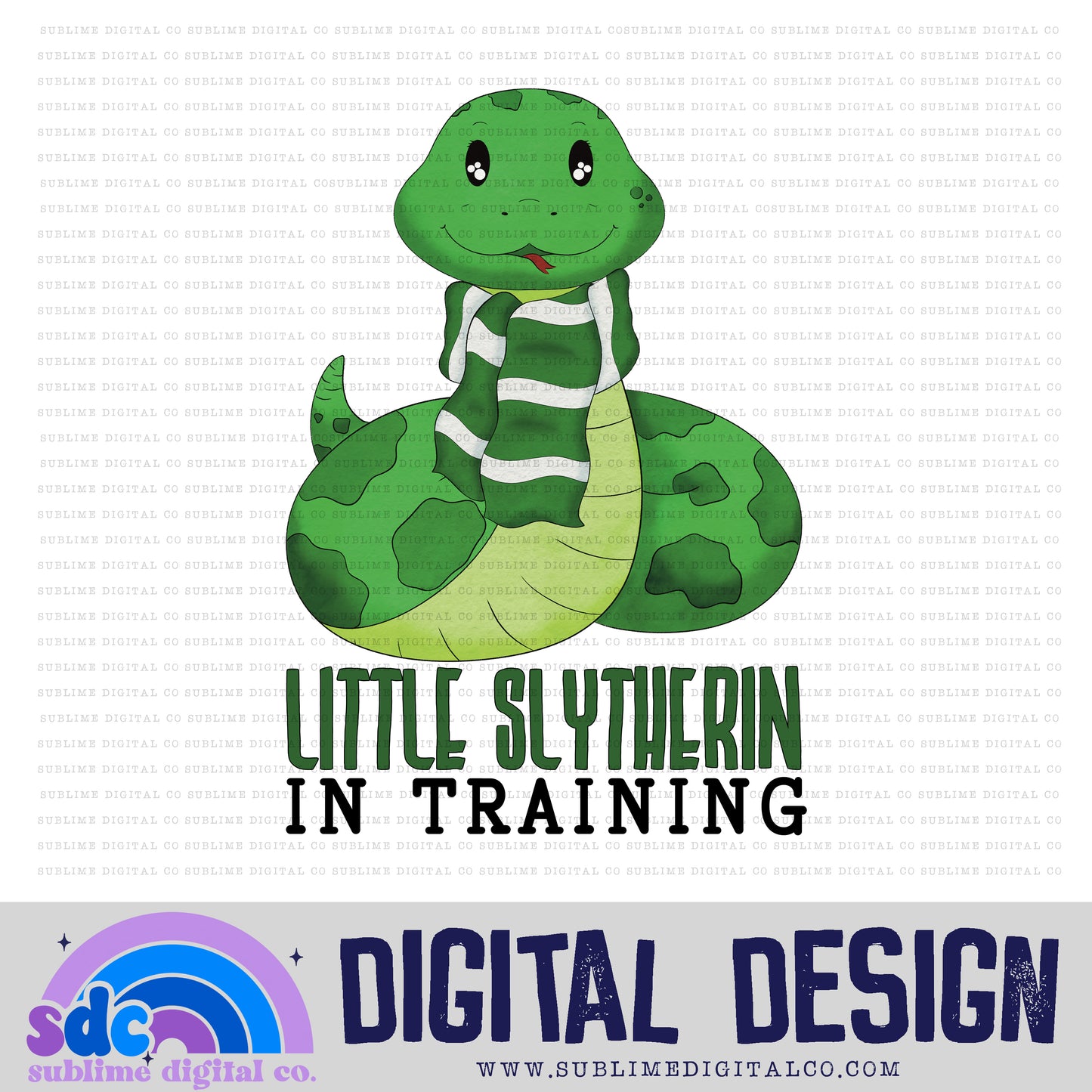 Little Green House in Training • Kids • Wizards • Instant Download • Sublimation Design