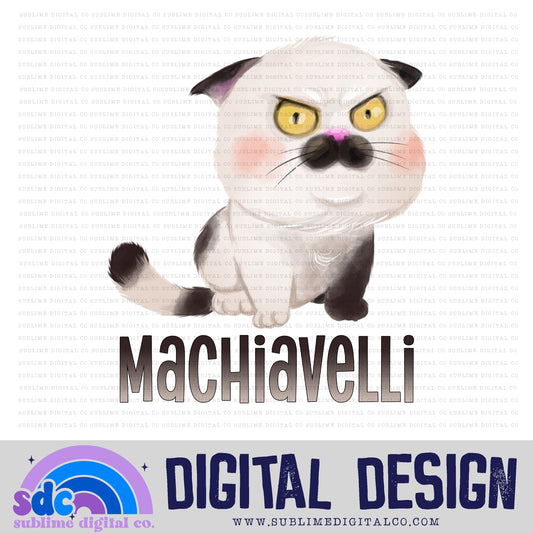 Machiavelli • Sea Monsters • Instant Download • Sublimation Design