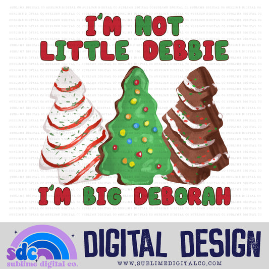 Big Deborah • Christmas • Instant Download • Sublimation Design