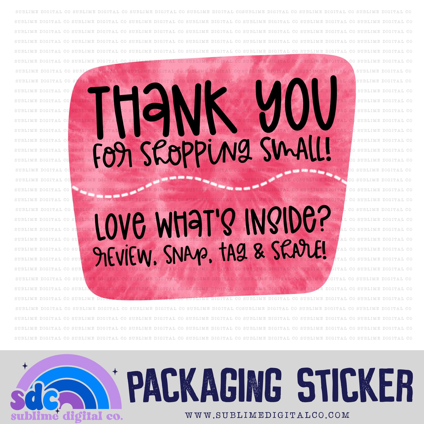 Review, Tag, Snap & Share | Small Business Stickers | Digital Download | PNG File