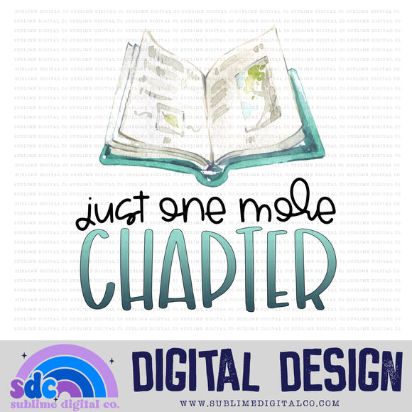 One More Chapter • Books • Instant Download • Sublimation Design