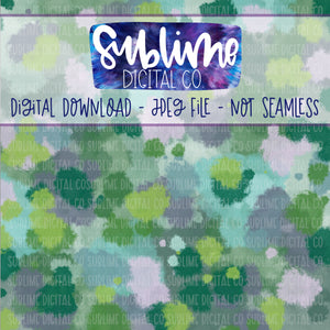 Succulent Splatter 2 • Digital Paper • Instant Download