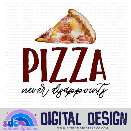 Pizza Never Disappoints • Mom & Daughter • Instant Download • Sublimation Design