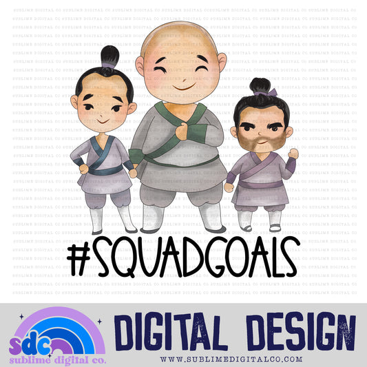 Warrior Squad Goals • Princess • Instant Download • Sublimation Design