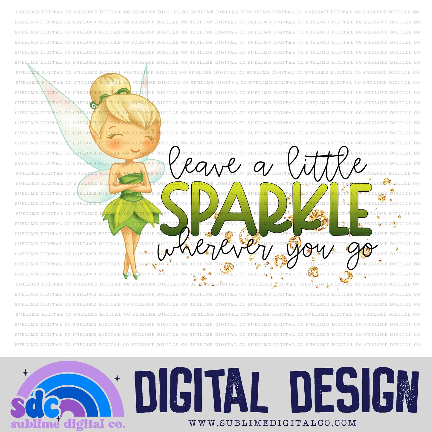 Sparkle • Instant Download • Sublimation Design