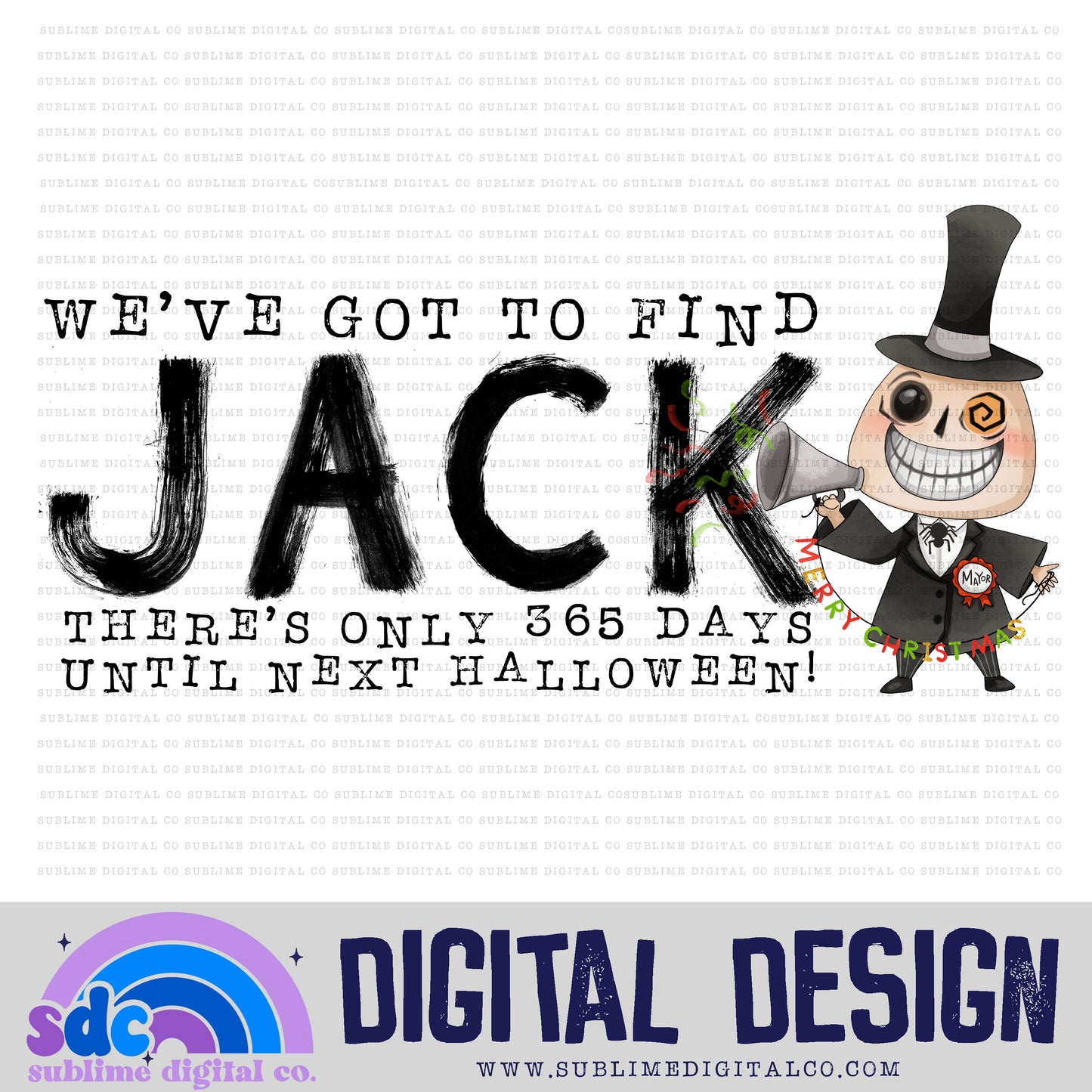 Got to Find Jack • NBC • Instant Download • Sublimation Design