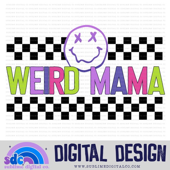 Weird Mama - Pink/Purple • Mama • Instant Download • Sublimation Design