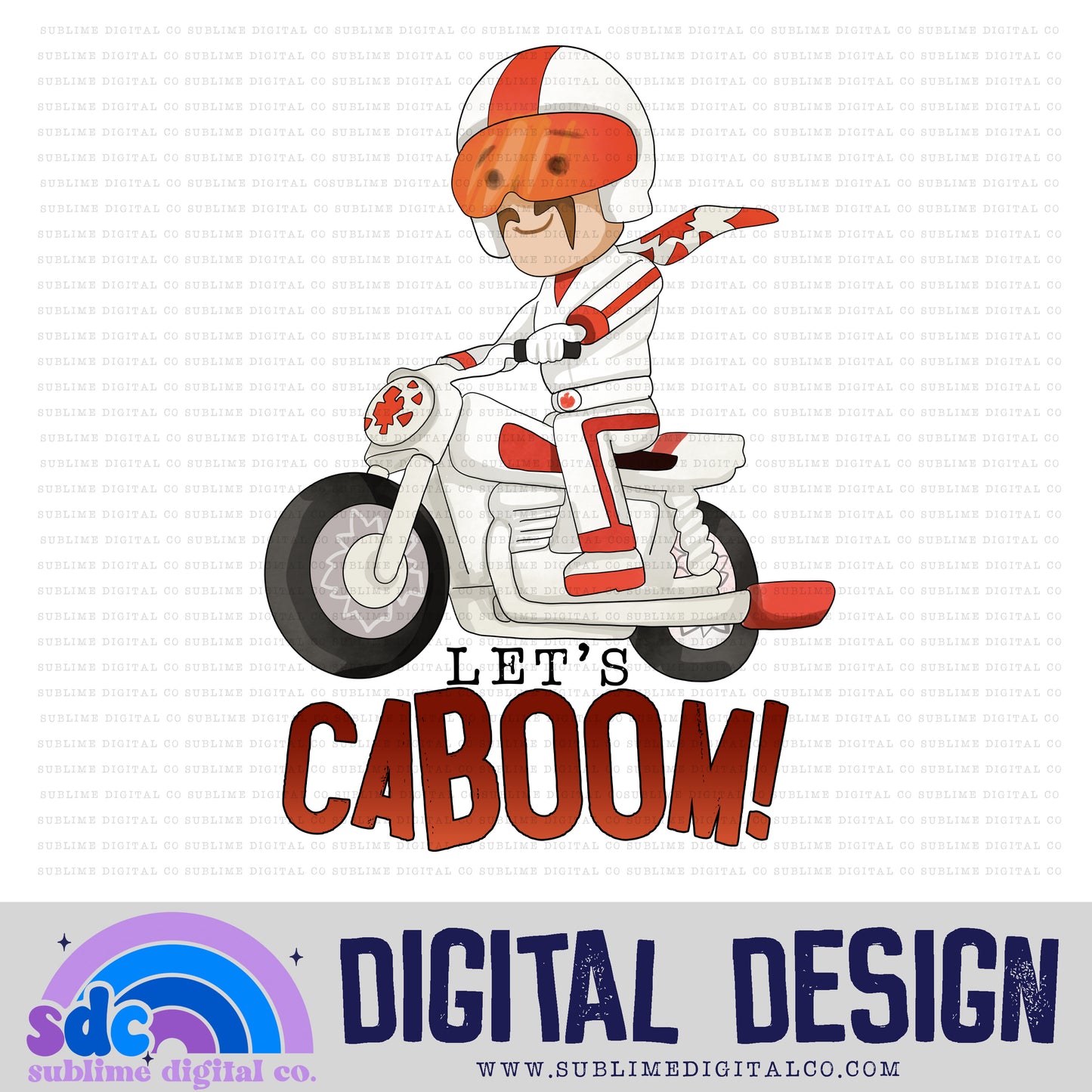 Caboom • Toys • Instant Download • Sublimation Design