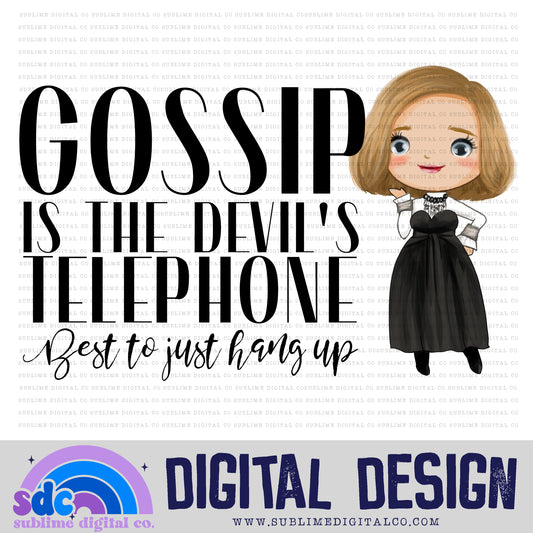 Gossip • Creek • Instant Download • Sublimation Design