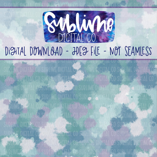 Soft Waves Splatter • Digital Paper • Instant Download