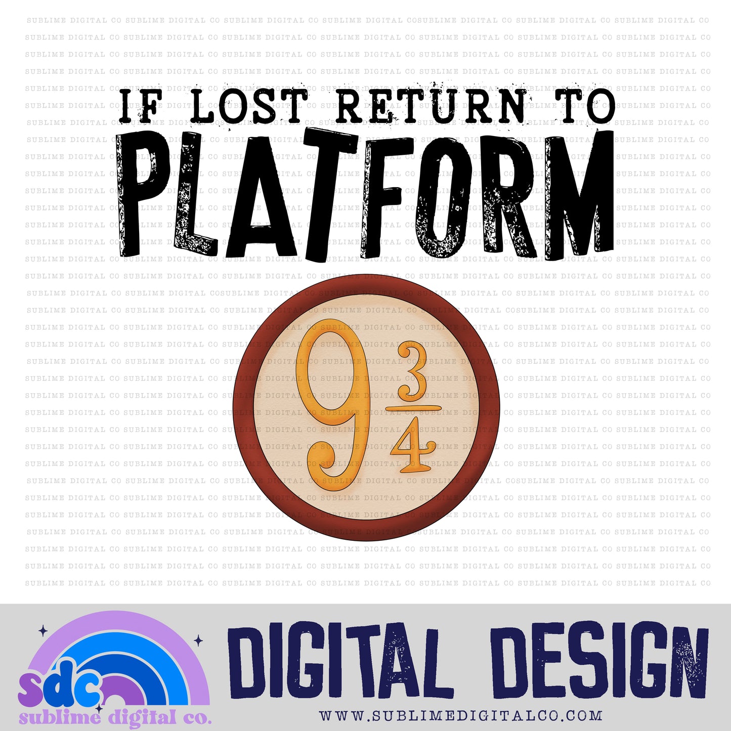 If Lost Return to • Kids • Wizards • Instant Download • Sublimation Design
