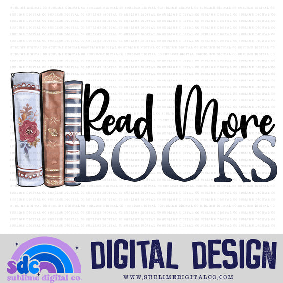 Read More • Books • Instant Download • Sublimation Design