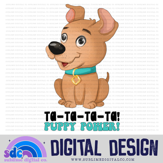 Puppy Power • Mystery Gang • Instant Download • Sublimation Design