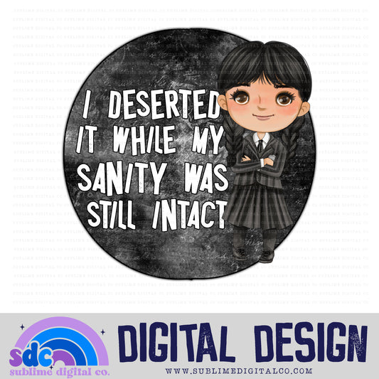 Sanity • Creepy Family • Instant Download • Sublimation Design