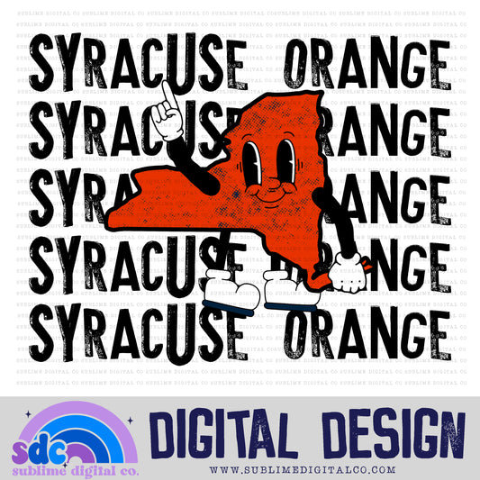Orange • Sports • Instant Download • Sublimation Design