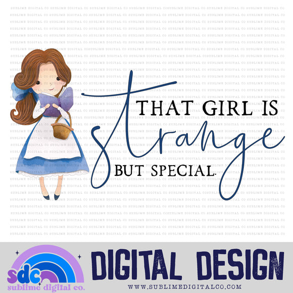 That Girl is Strange • Instant Download • Sublimation Design