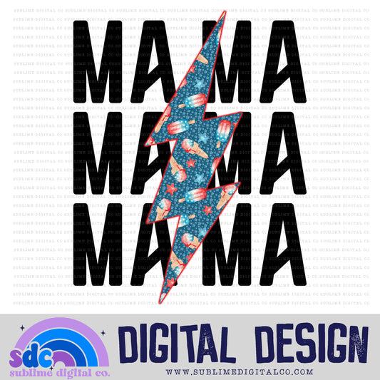 Mama Bombpops • Retro • Instant Download • Sublimation Design