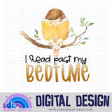 Bedtime • Books • Instant Download • Sublimation Design