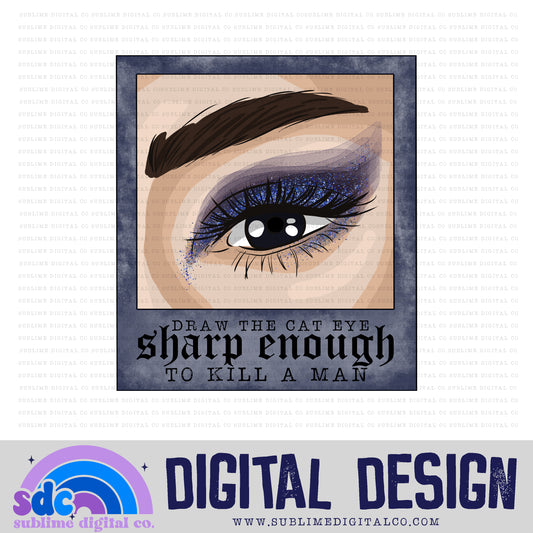 Cat Eye • TS • Instant Download • Sublimation Design