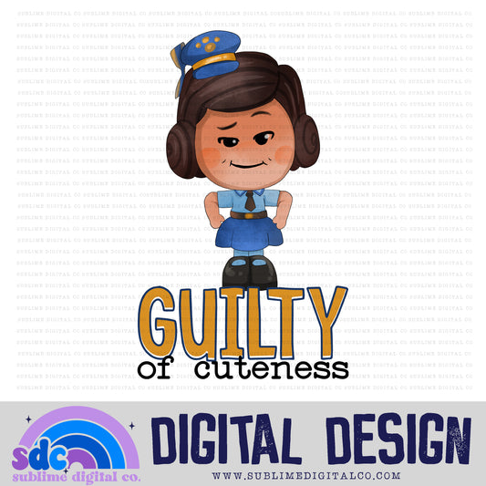 Guilty of Cuteness • Toys • Instant Download • Sublimation Design