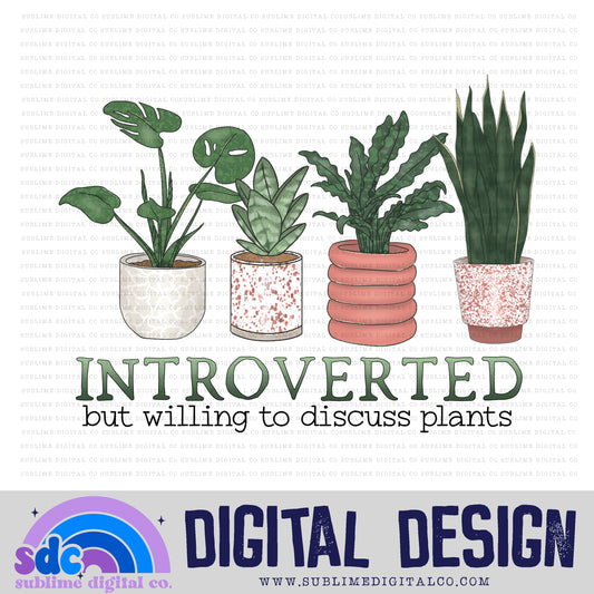 Introverted • Instant Download • Sublimation Design