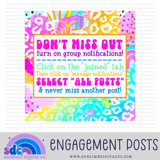 Abstract • Facebook Group Notifications • Instant Download