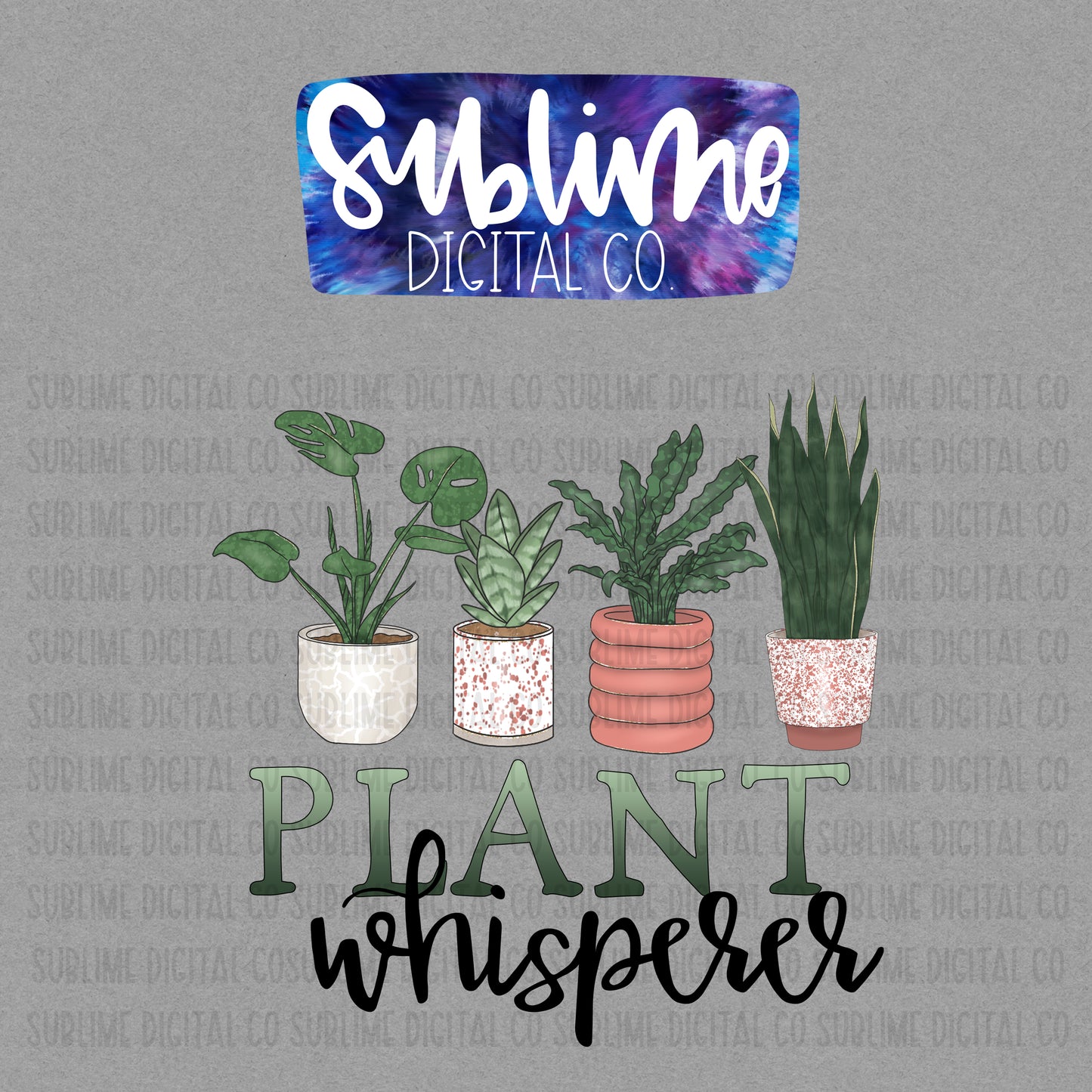 Plants • Digital Design Bundles • Instant Download • Sublimation Design