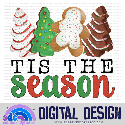 Tis The Season • Christmas Treats • Christmas • Sublimation Design • Instant Download | PNG File
