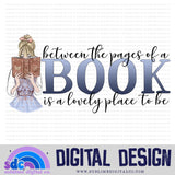 Between the Pages • Books • Instant Download • Sublimation Design