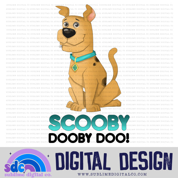 Scooby Dooby Doo! • Mystery Gang • Instant Download • Sublimation Design