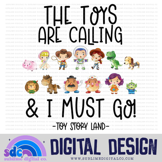 The Toys • Toys • Instant Download • Sublimation Design