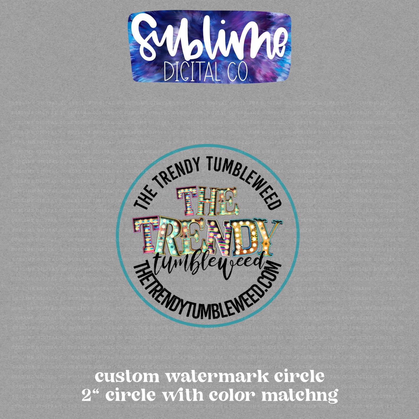 Custom Watermark PNG • Custom Digital Designs