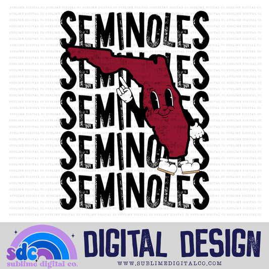 Seminole • Sports • Instant Download • Sublimation Design