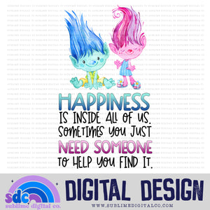 Happiness • Mythical Creatures • Instant Download • Sublimation Design