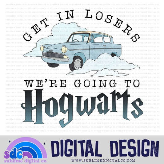 We're Going to Wizard School • Wizard • Instant Download • Sublimation Design