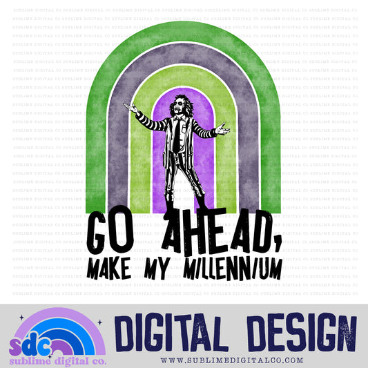 Go Ahead • Halloween • Instant Download • Sublimation Design