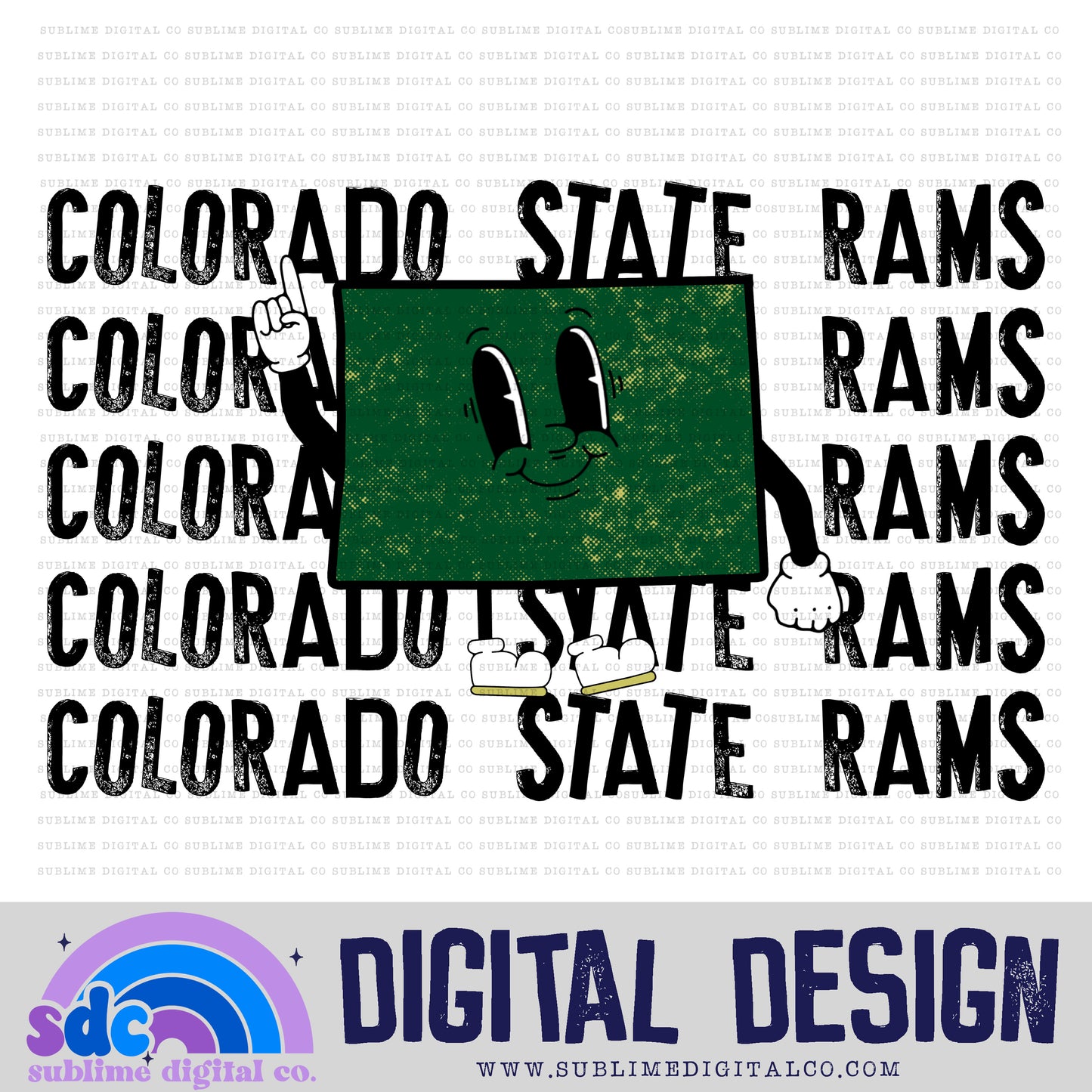 Rams • Sports • Instant Download • Sublimation Design