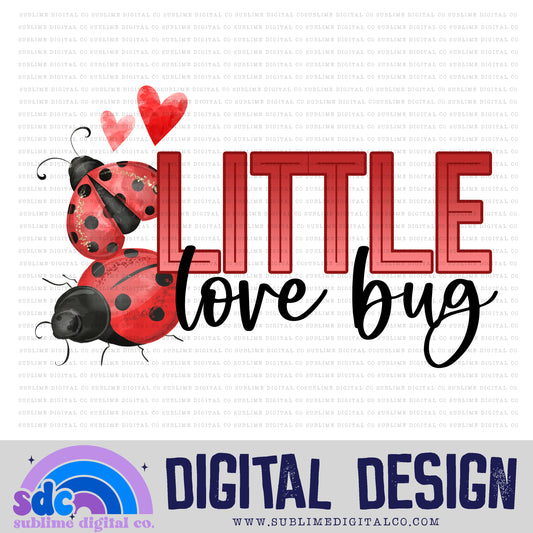 Little Love Bug | Valentine's Day | Sublimation Design | Instant Download | PNG File