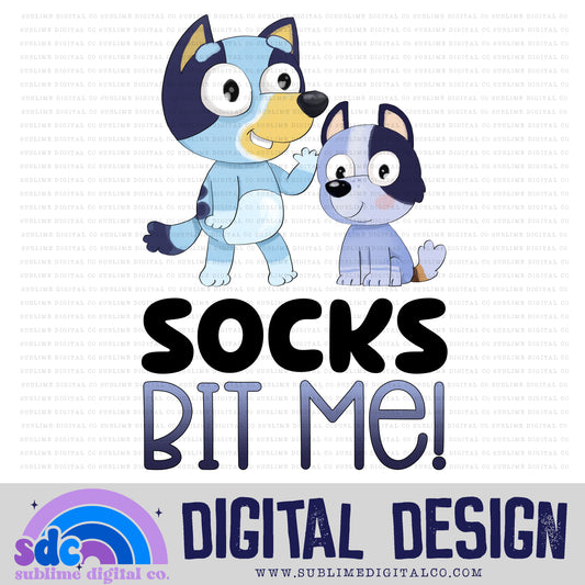 Bit Me • Heeler Family • Instant Download • Sublimation Design