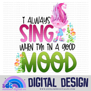 Good Mood • Mythical Creatures • Instant Download • Sublimation Design
