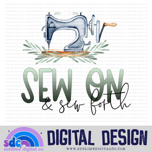 Sew On • Instant Download • Sublimation Design